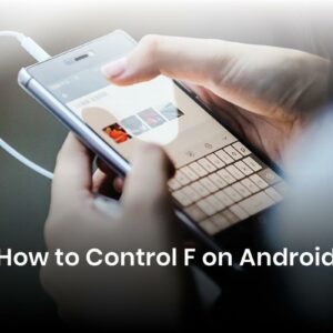How To Use Control F On Mobile